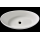 Oval stone resin countertop washbasin for bathroom