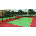 Eco-Friendly Silicon PU Surafces Layer Lapisan Mahkamah berasaskan Air Sukan Permukaan Lantai Athletic Running Track