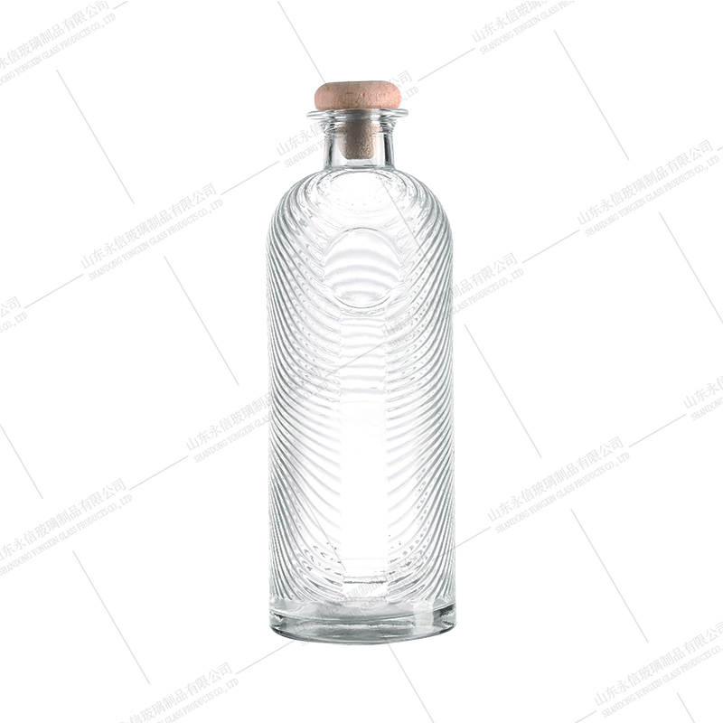 Premium high quality glass rioja bottle customize