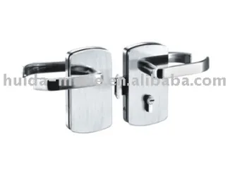 safety stainless steel Glass Door Lock L-11