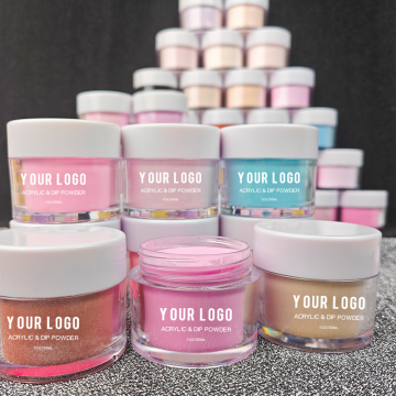 ฉลากส่วนตัวที่กำหนดเอง Acrylic Dip Powder - 10ml/1oz Cover Nail System