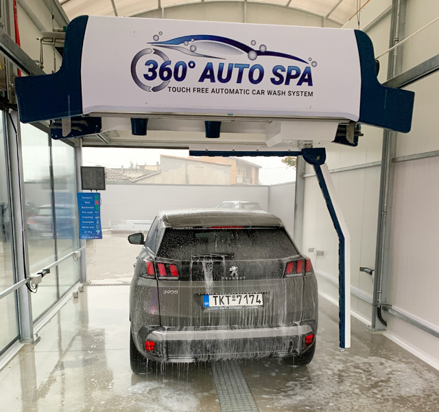 Smart car wash touchless machine