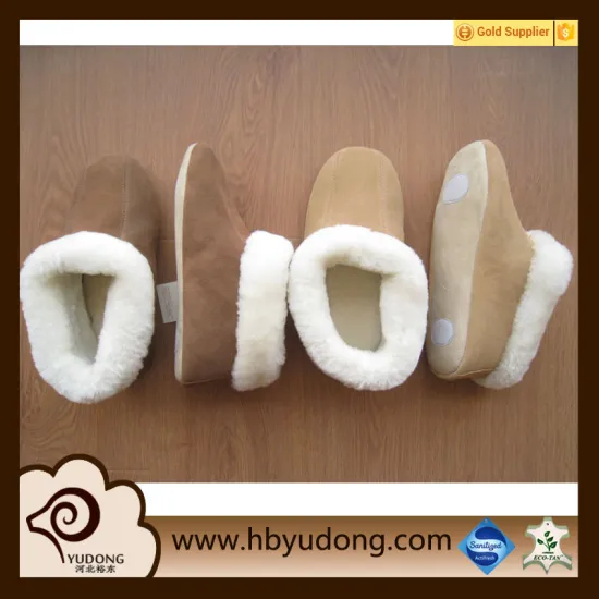 New arrival warmer winter sheepskin room shoes