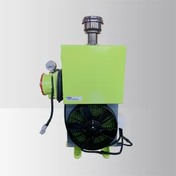 Hydraulic Oil Cooler With Fan For Concrete Mixer