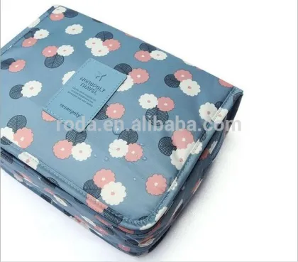Man Woman & kids Hanging Toiletries Bag for Travel or Home