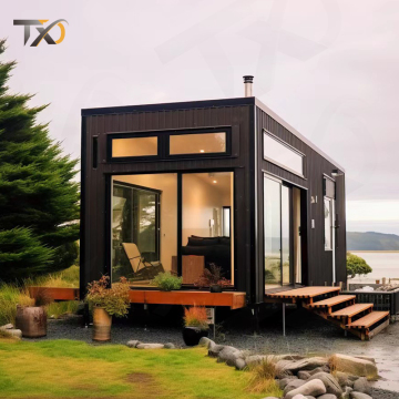 Casa container prefabbricata di lusso - Assemblaggio rapido e trasportabile