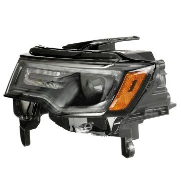HID Headlamp for 2019-2021 Jeep Grand Cherokee Black Trim - 68426872AD