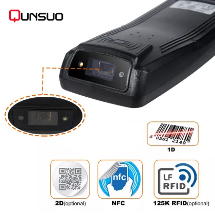 Portable handheld RFID scanner PDA with barcode scanner