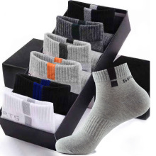 5 Pairs Mens Short Socks Thin Mesh Breathable Cotton Deodorant Summer Sock Men Running Tennis Sport Socks Boat Sock