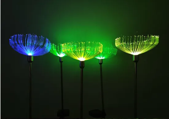 Colorful Solar Fiber Jellyfish Lights