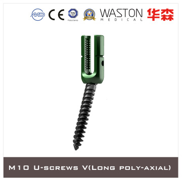M10 U-Screws V (Long poly-axial)
