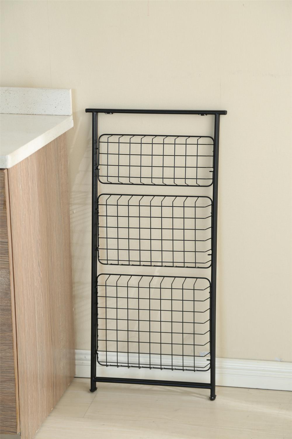 small metal shelf 