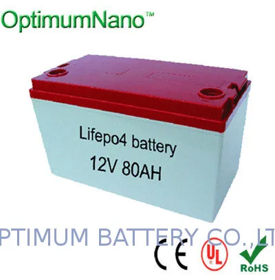 Light Weight 12v 80ah Led Lithium Battery For Led Displayer , Waterproof Led Battery