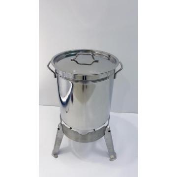 Stainless steel turkey cook pot