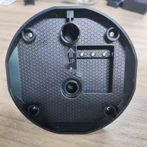 Custom Black Plastic Housing Textured Surface Injection