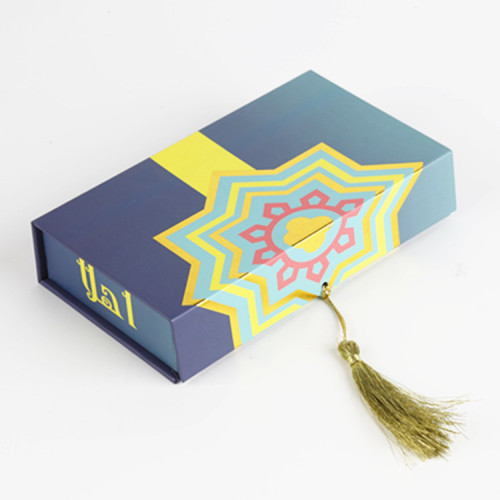 Custom Beautiful Cardboard Book Shaped Storage Box