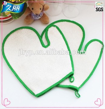 wholesale-new product bamboo cleaning sponge gloves