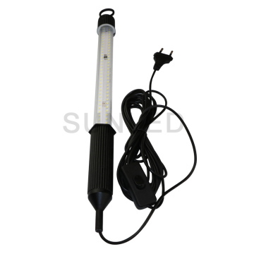 Luz de trabajo LED de 220V Sunled - SMD 2835 portátil súper brillante, 72 LED, IP65 impermeable