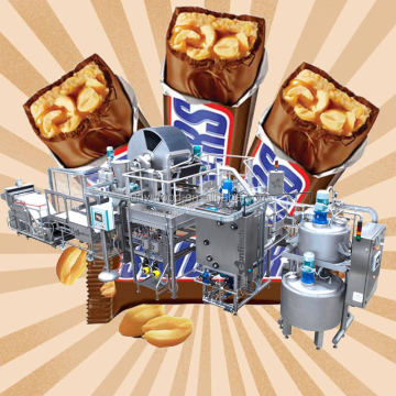Chocolate Chip Cookie and Chocolate Melanger Machine - 150/300/500kg/h Capacity