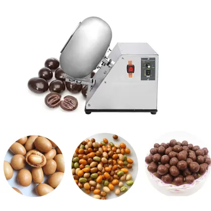 Almond Coating Machine & Peanut Coating Pan for Food Factories
