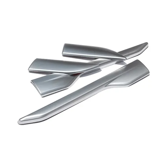 2pcs Side Fender Stickers for Land Rover Range Rover Evoque ABS Chrome Car Accessories