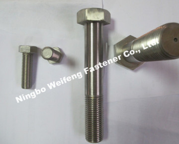 Hexagonal Bolt SS316 Half Thread