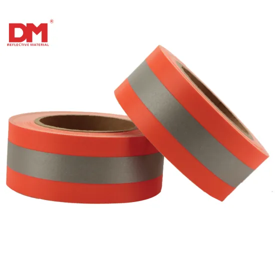 Fluo Orange FR Retro-reflective Vest Trim UL NFPA2112