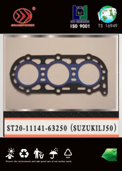 Professional sale cylinder head gasket for Suzuki LJ50 ST20 1114163250 factory price