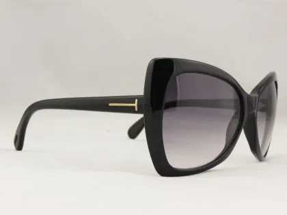 Black Womens Prescription Tom Ford Sunglasses Tf 0227 01p 63mm Hard Resin Lens