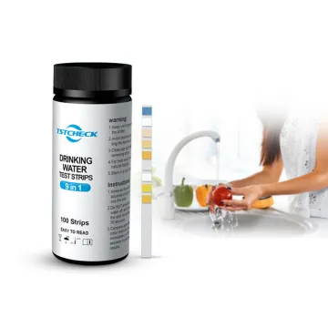 14 parameters drinking water quality test strips