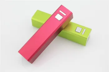 Mini portable 2600mah gift power bank with USB cable for promotion gift