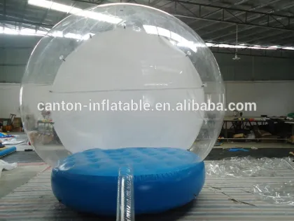 advrtising inflatable christmas cheap jamaica snowflake snow globe for advertising