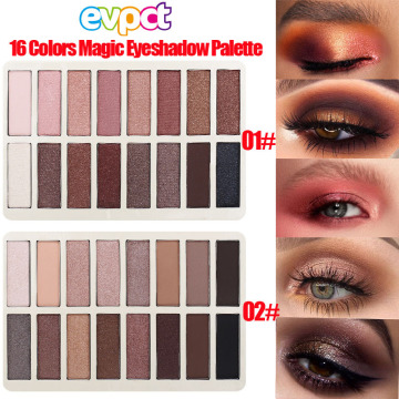 HOT 16 Color Makeup Palette Eyeshadow Diamond High-Pearl Matte Waterproof Beginners New Product Explosion Cosmetics set
