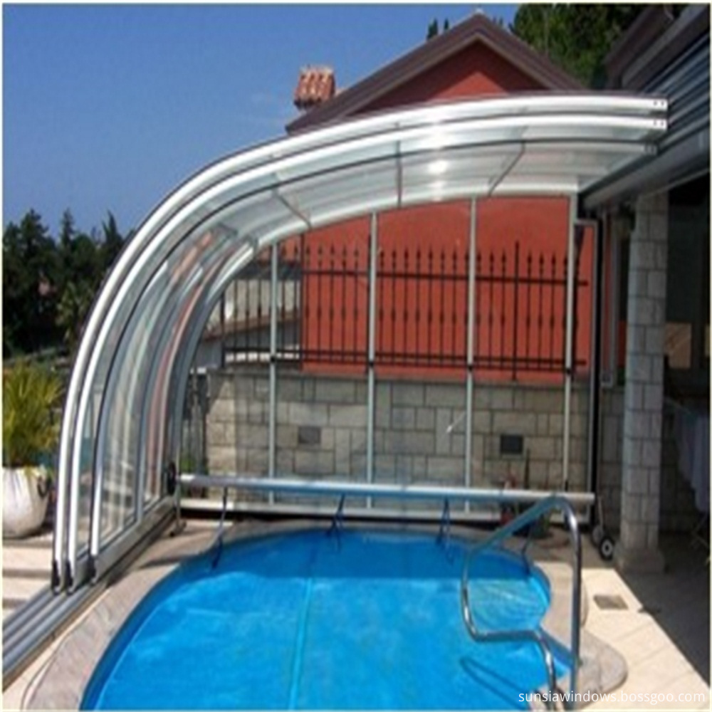 Aluminum Swimming Pool Shelter Aluminum Swimming Pool Shelter