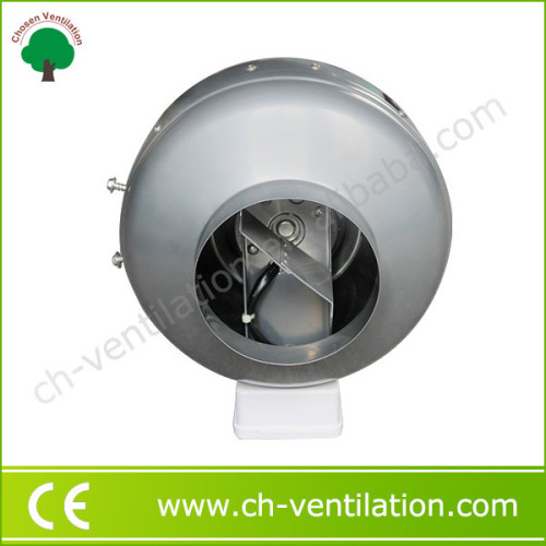 Wide applicability domestic ventilation in line reversible duct fan