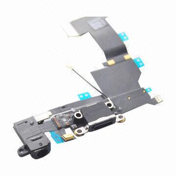 Charger Charging Port USB Dock Connector, Audio Jack Headphone Flex Cable for iPhone 5S/5GS