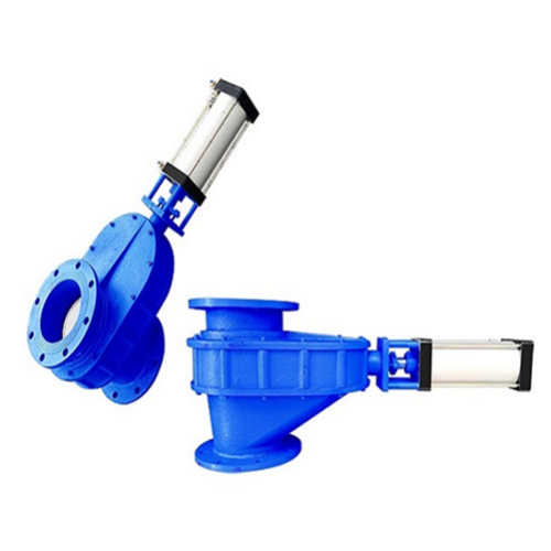 Клапан подачи с двумя воротами насоса