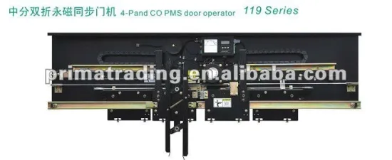 Elevator PM door operator -4-Panels centre opening-119 Series