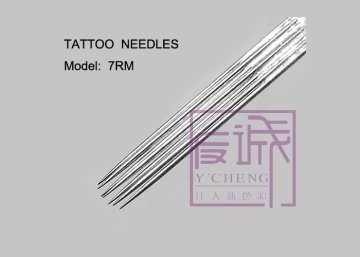 304l 13rf, 14rf, 15rf, 17rf Pre-sterilized On Bar Curve Coil Tattoo Machine Needles
