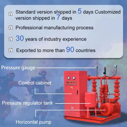 Diesel Fire Water Pumps for Fire Trucks: Fire Pump Equipment