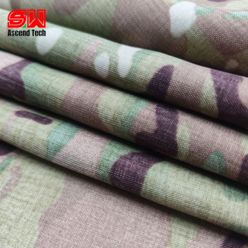 Tejido de nailon 66 de camuflaje oscuro para uso táctico