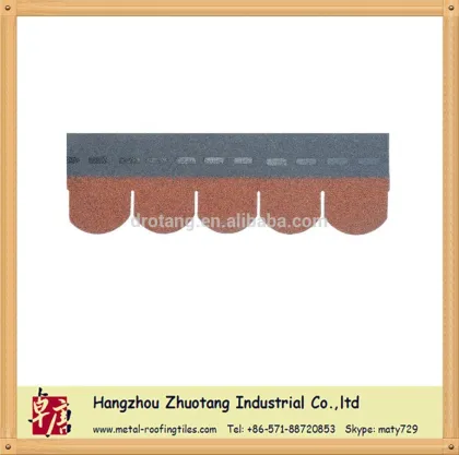 fish-scale roof shingle