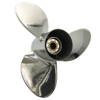 25-70HP Underwater Marine Propeller Stainless Steel Outboard Boat Propeller Mercury 10 1/2X13