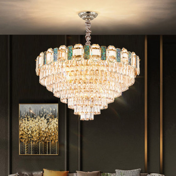 Bespoke Modern Luxury LED K9 Crystal Chandelier