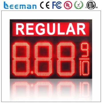 led temperature & time displays led gym clock led gas sign board