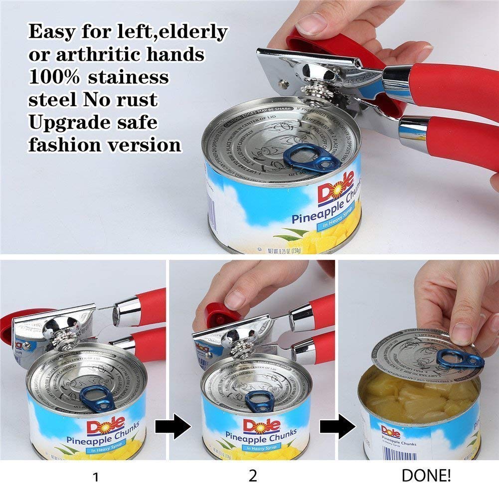 stainless steel can opener