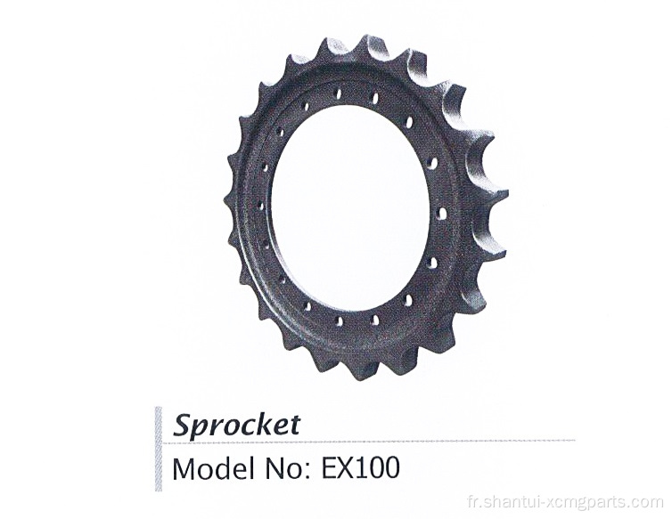 Excavator Sprocket vsesex100 pour Hitachi Ex100