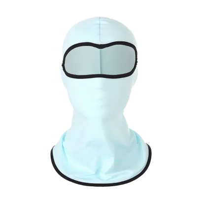 Ice Silk Mask for Summer Outdoor Sports: Motorcycle Face Mask, Cycling Windproof Dust Mask