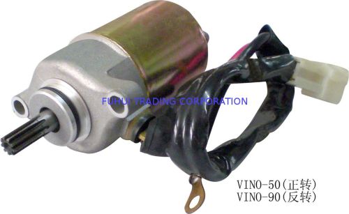 Smoothly Motorcycle Starter Motor High Efficiency Vino-50