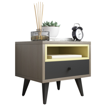 Wooden Modern Storage Bedside Table
